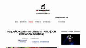 What Alvarodelarica.com website looked like in 2018 (5 years ago)