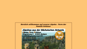 What Alpaka-farm.de website looked like in 2018 (5 years ago)