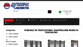 What Avrupakozmetik.com.tr website looked like in 2018 (5 years ago)