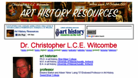 What Arthistoryresources.net website looked like in 2018 (5 years ago)