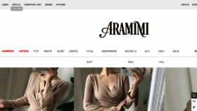 What Aramimi.co.kr website looked like in 2018 (5 years ago)