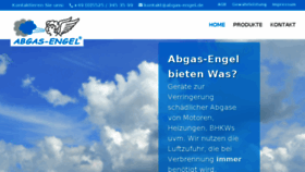 What Abgas-engel.de website looked like in 2018 (5 years ago)