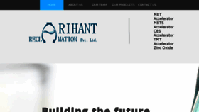 What Arihantreclamationpvtltd.com website looked like in 2018 (5 years ago)