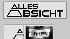 What Alles-absicht.de website looked like in 2018 (5 years ago)