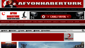 What Afyonhaberturk.com website looked like in 2018 (5 years ago)
