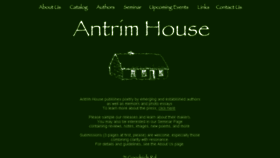 What Antrimhousebooks.com website looked like in 2018 (5 years ago)