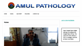 What Amulpathology.com website looked like in 2018 (5 years ago)