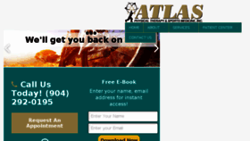 What Atlasphysicaltherapy.com website looked like in 2018 (5 years ago)