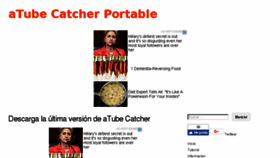What Atubecatcherportable.com website looked like in 2018 (5 years ago)