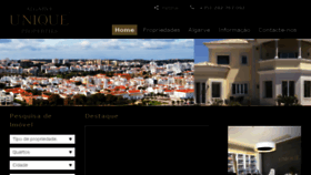 What Algarveuniqueproperties.com website looked like in 2018 (5 years ago)
