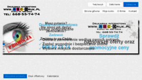 What Abc-druk.pl website looked like in 2018 (5 years ago)