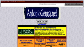 What Antoniogenna.net website looked like in 2018 (7 years ago)
