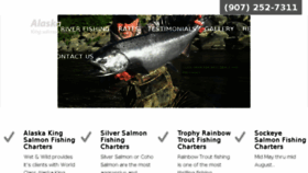 What Alaska-salmon-fishing-king.com website looked like in 2018 (5 years ago)