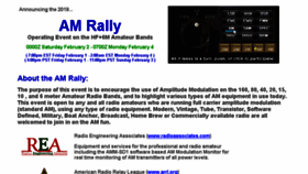 What Amrally.com website looked like in 2018 (5 years ago)