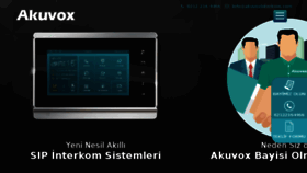 What Akuvoxinterkom.com website looked like in 2018 (5 years ago)