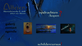 What Alteren.nl website looked like in 2018 (7 years ago)
