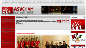 What Asv-cham.de website looked like in 2018 (5 years ago)