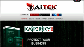 What Aitek.fr website looked like in 2018 (5 years ago)