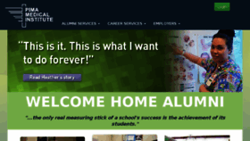 What Alumni.pmi.edu website looked like in 2018 (5 years ago)