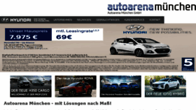What Autoarena-muenchen.de website looked like in 2018 (5 years ago)