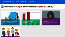 What Asis.anambaskab.go.id website looked like in 2018 (5 years ago)
