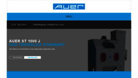 What Auer-strahltechnik.com.tr website looked like in 2018 (5 years ago)