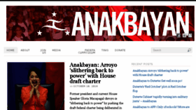 What Anakbayan.org website looked like in 2018 (5 years ago)