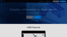 What Autodesk360.com website looked like in 2018 (5 years ago)
