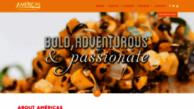 What Americasrestaurant.com website looked like in 2018 (5 years ago)