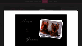 What Angelgladys.com website looked like in 2018 (5 years ago)