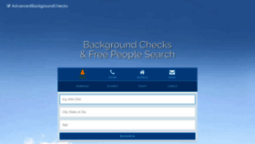 What Advancedbackgroundchecks.com website looked like in 2018 (5 years ago)