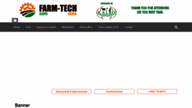 What Agritechexpotanzania.com website looked like in 2018 (5 years ago)