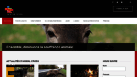 What Animal-cross.org website looked like in 2018 (5 years ago)