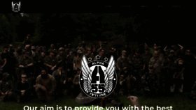 What Alpha55airsoft.co.uk website looked like in 2018 (5 years ago)