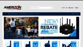 What Amerizonwireless.com website looked like in 2018 (7 years ago)