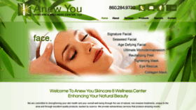 What Anewyouskincare.net website looked like in 2018 (5 years ago)