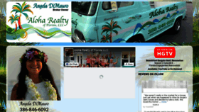 What Aloharealtyofflorida.com website looked like in 2018 (5 years ago)