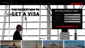 What Americanpassport.com website looked like in 2018 (5 years ago)