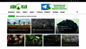 What Agro-olam.uz website looked like in 2018 (5 years ago)