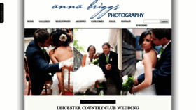 What Annabriggsphotography.com website looked like in 2018 (5 years ago)