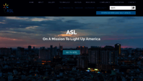 What Asllighting.com website looked like in 2018 (5 years ago)