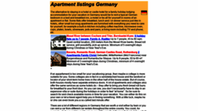 What Apartment-listings.com website looked like in 2018 (5 years ago)