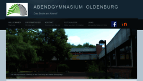 What Abendgymnasium-oldenburg.de website looked like in 2018 (5 years ago)
