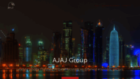 What Ajaj-group.com website looked like in 2018 (5 years ago)