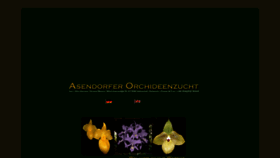 What Asendorfer-orchideenzucht.com website looked like in 2018 (5 years ago)