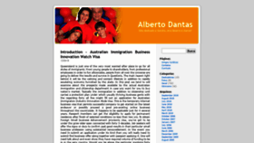 What Albertodantas.adv.br website looked like in 2018 (5 years ago)