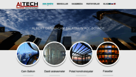 What Altech.az website looked like in 2018 (5 years ago)