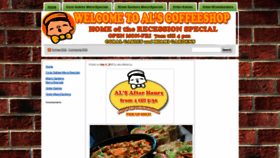 What Alscoffeeshop.com website looked like in 2018 (5 years ago)