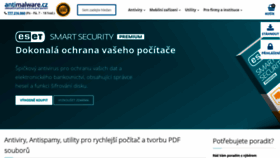 What Antiviry-zdarma.cz website looked like in 2018 (5 years ago)