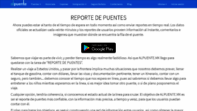 What Alpuente.mx website looked like in 2018 (5 years ago)
